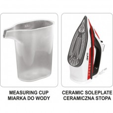 LUND Fier de calcat cu abur putere 2800W, capacita..